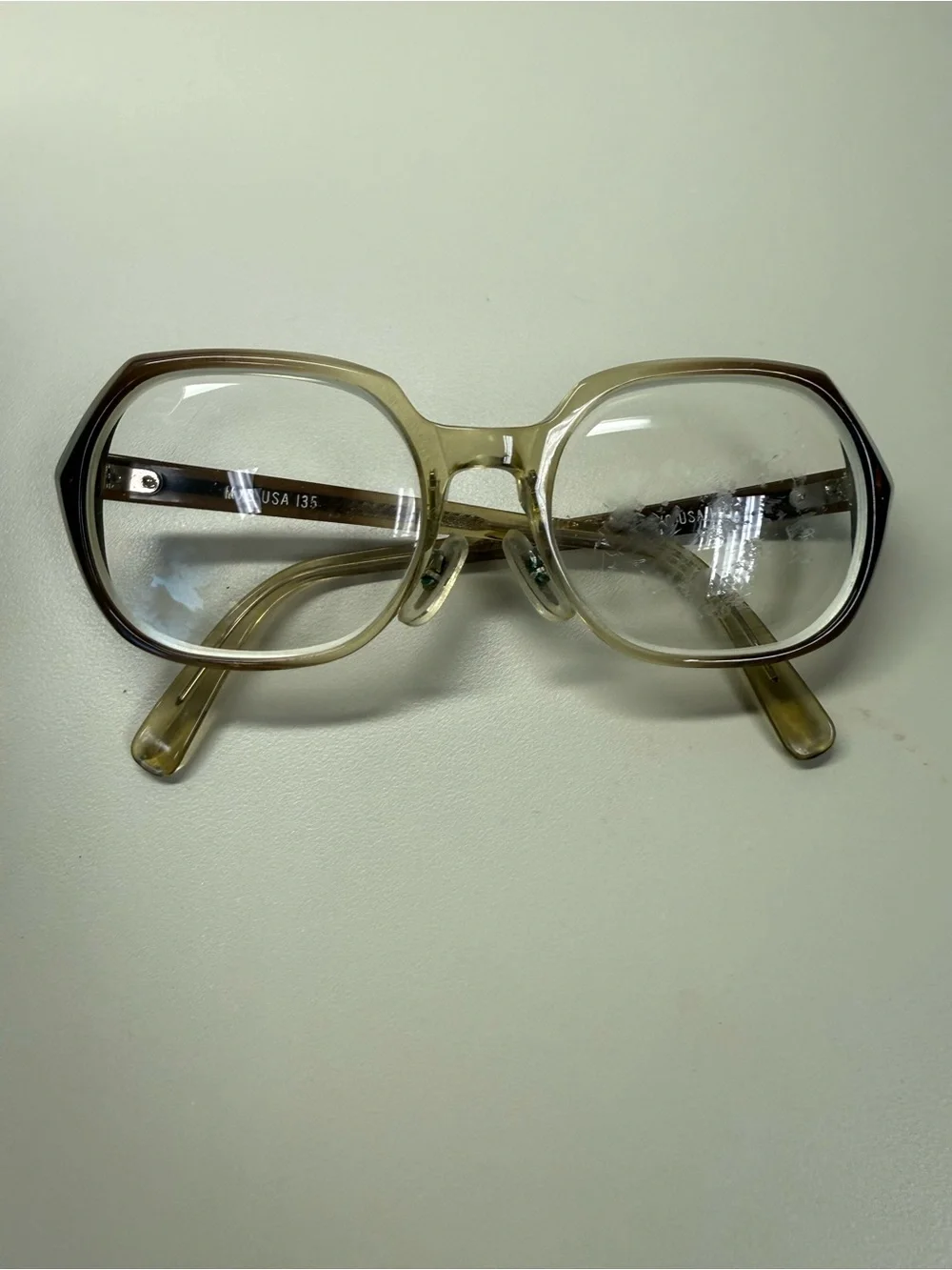 Martin Copeland M/C Vintage Mid Century Eyeglasses Frame Model 9499 Green